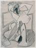 Nu assis les bras levés, 1972 - (c) Succession Picasso 2006 - Staatliche Museen zu Berlin, Nationalgalerie, Museum Berggruen