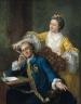 L'acteur David Garrick et sa femme, 1757 - (c) The Royal Collection 2005 Her Majesty Queen Elizabeth II - Londres