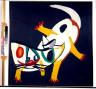 Cat in the night (Cobra Cat), Karel Appel, 1950 - Landau Fine Art