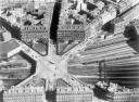 La Place de l'Europe, 1955, collection Musée Carnavalet - (c) PMVP/Degrâces