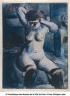 Georges Rouault, Fille, 1906, titre attribué: Nu aux jarretières rouges, Aquarelle et pastel sur papier, 71 x 55 cm, Musée d'Art moderne de la Ville de Paris - (c) Photothèque des Musées de la Ville de Paris/ Philippe Ladet / (c) ADAGP, Paris, 2006