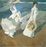 Joaquin Sorolla, Promenade au bord de la mer (Paseo a orillas del mar), 1909 - (c) Musée Sorolla, Madrid