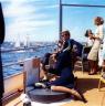 Jackie et John Kennedy assistent aux régates de l'America's Cup en 1962 - (c) JF Kennedy Museum and Library, Boston, MA, USA