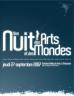 Affiche de la Nuit des Arts et des Mondes, jeudi 27 septembre 2007