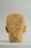 Alberto GIACOMETTI, Tête du père, plate 1, vers 1927-1930. Plâtre, 28,4 x 22 x 14,6 cm. Collection Fondation Alberto et Annette Giacometti, Paris (c) ADAGP