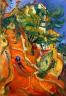 Chaïm SOUTINE (1893-1943), Paysage à Cagnes, c. 1923-1924. Huile sur toile, 55,2 x 38,1 cm. Collection privée (c) ADAGP, Paris, 2007