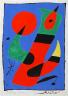 Joan MIRO, Maquette du timbre-poste, 1974. Gouache sur papier. 34 x 26 cm (c) Succession Miro / ADAGP, Paris, 2008 / Musée de La Poste, Paris