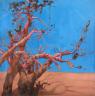 Tian-Bing Li, Arbre # 2, 2003. Huile sur toile. 200 x 200 cm