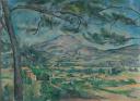 Paul Cézanne (1839-1906), La Montagne Sainte-Victoire, vers 1887. Huile sur toile, 66,8 x 92,3 cm (c) The Courtauld Gallery, London