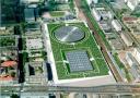 Vélodrome et piscine olympique de Berlin, Allemagne, 1992-1999 (c) Pressefoto