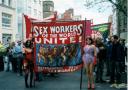Ed Hall, Union Internationale des Sex Workers, Londres, 2004. Banderole (c) Jeremy Deller