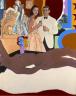 Tom Wesselmann, Great American Nude #52, 1963. Emulsion et acrylique polymère sur carton avec des reproductions imprimées. Musée Collection Berardo, Lisbonne (c) DR / Adagp, Paris 2008