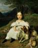 Ferdinand Georg Waldmüller, Portrait de la comtesse Julia Apraxin enfant, 1835. Huile sur bois. Vienne, Belvédère (c) Belvedere, Wien