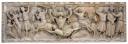 Scènes du martyre de saint Hippolyte. Retable. Ile-de-France, deuxième quart du XIIIe siècle. Pierre, traces de polychromie. Paris, musée du Louvre, département des Sculptures (c) 2008 musée du Louvre / Pierre Philibert