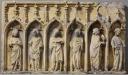 Six apôtres. Elément de retable. Bourgogne (ou sculpteur bourguignon actif en Lorraine?), deuxième quart du XIVe siècle. New York, Metropolitan Museum (c) The Metropolitan Museum of Arts, New York