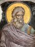 Le prophète Ezéchiel. Fresque du XVIe siècle (c) Monastère du Pantocrator