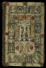 Evangéliaire liturgique. 1552, reliure: seconde moitié du XVIIe siècle. Papier, bronze, émaux, pierre (ou verre coloré). Provenance: monastère de Batchkovo. Collection muséale du monastère de Batchkovo (c) B. Tchernev / Galerie Nationale des Beaux-Arts de Bulagarie, Sofia