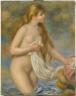 Pierre-Auguste Renoir. Baigneuse aux cheveux longs, vers 1895/96. Huile sur toile. Paris, musée national de l'Orangerie (c) RMN / Franck Raux