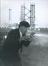 Federico Fellini. 8 et demi, 1963. Photographie de tournage de Tazio Secchiaroli (c) David Secchiaroli