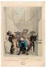 Philibert-Louis Debucourt. Les amateurs de plafonds au Salon, d'après Carle Vernet. Début XIXe siècle. Gravure (c) ENSBA, Paris, 2009