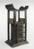 Trône royal fon, attribué au roi Glélé, qui règna entre 1858 et 1889 (c) musée du quai Branly, photo Michel Urtado, Thierry Ollivier