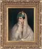 Jean-François Portaels (1818-1895). Portrait d'une jeune nord-africaine. 1874. Huile sur bois. Charleroi, musée des Beaux-Arts (c) Collection musée des Beaux-Arts de Charleroi / Photo Alain Breyer