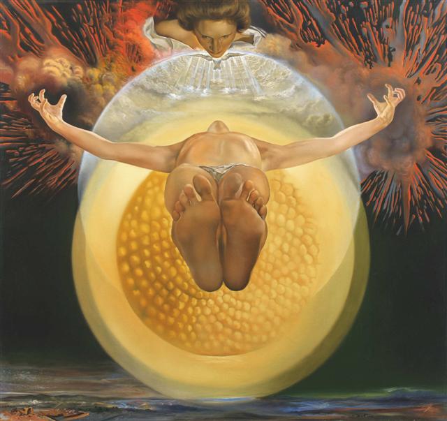 L’ascension du Christ par Salvador Dali