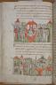 Chronique de Radziwill: le baptême du prince Vladimir. Russie, XVe siècle. Papier. Saint-Pétersbourg, bibliothèque de l'Académie des Sciences de Russie (c) Bibliothèque de l'Académie des Sciences de Russie, Saint-Pétersbourg / Photo Alexeï M. Melentiev