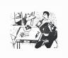 Marc Chagall. Illustration de 'Rose des Vents' de Philippe Soupault, 1920