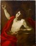 Nicolas Régnier. Saint Jean Baptiste. Huile sur toile. Collection Héléna et Guy Motais de Narbonne (c) 2009 Musée du Louvre / Pierre Ballif