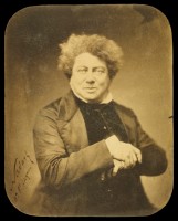 Portrait photographique d’Alexandre Dumas, par Nadar © Paris, BnF