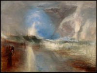 Joseph Mallord William Turner – Fumées et lumières bleues pour avertir les bateaux à vapeur des hauts fonds – 1840 – Huile sur toile - © Sterling and Francine Clark Art Institute, Williamstown, Massachusetts, USA (photos by Michael Agee)