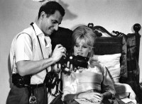 Henri Dauman et Brigitte Bardot, sur le tournage de « Vie  Privée » de Louis Malle, 1962 © DaumanPictures.com / Henri Dauman