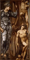 Sir Edward Burne-Jones (1833-1898), La Roue de la Fortune, entre 1875 et 1883. Huile sur toile. Paris, musée d'Orsay © RMN (Musée d'Orsay) / Gérard Blot