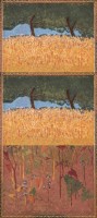 Paul Sérusier Paris, (1864-1927) Le Champ de blé d’or et de sarrasin, vers 1900 Huile sur toile Paris, musée d’Orsay, achat par préemption, 2013, RF 2013 7 © Musée d’Orsay, dist. RMN-Grand Palais / Patrice Schmidt