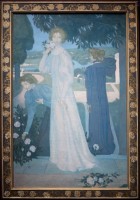 Maurice Denis (1870-1943) Portrait d’Yvonne Lerolle en trois aspects, 1897 Huile sur toile, 170 x 110 cm Paris, musée d’Orsay, achat, RF 2010 9 © Musée d’Orsay, dist. RMN-Grand Palais / Patrice Schmidt