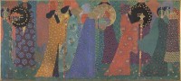 Vittorio Zecchin (1878-1947) Les mille et une nuits, vers 1914 Huile sur toile, 171 × 384 cm Paris, musée d’Orsay, achat, RF 2012 24 © Musée d’Orsay, dist. RMN-Grand Palais / Patrice Schmidt © Droits réservés