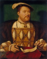 Joos van Cleve, Henri VIII, vers 1530-1535 © Royal Collection Trust © Her Majesty Queen Elizabeth II, 2014