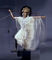 Jean-Paul Goude Björk Mixte Magazine collection « Les Vierges » Haute couture printemps-été 2007 © Jean-Paul Goude