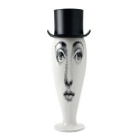 Barnaba Fornasetti, Vase Smilzo con cilindro. Céramique, 2010