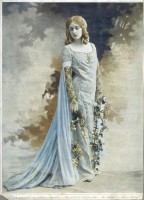 Studio Reutlinger, Mlle Garden dans Pelléas et Mélisande, vers 1904, photographie, Paris, Biblio- thèque-musée de l’Opéra © BnF