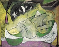 Pablo PICASSO Femme nue couché, 1936 Titre attribué : Nu étoilé Huile sur toile. Collection Centre Pompidou, musée national d’art moderne MNAM-CCI/Dist. RMN-GP © Succession Picasso 2015