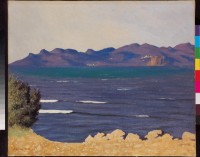 Félix Vallotton – L’Estérel et la baie de Cannes, 1925 – Huile sur toile. © Collection particulière, Villa Flora, Winterthur. Photo Reto Pedrini, Zürich 