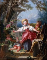 Jean-Honoré Fragonard, "Le Colin-Maillard", vers 1754-1756, huile sur toile, 116,8 x 91,4 cm, Toledo, toledo Museum of Art, don Edward Drummond Libbey, © Toledo Art Museum