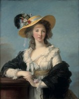 Elisabeth Louise Vigée Le Brun, "Gabrielle Yolande Claude Martine de Polastron, duchesse de Polignac", 1782, huile sur toile, 92,2 x 73,3 cm, Versailles, châteaux de Versailles et de Trianon, © Photo Rmn-Grand Palais (Château de Versailles) / Gérard Blot