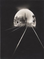 François Kollar. Bouche du tunnel Sainte-Catherine, vers Sotteville-lés-Rouen, Rouen 1931-1932. Épreuve gélatino-argentique, tirage d‘époque. Donation François Kollar, Médiathèque de l‘architecture et du patrimoine, Charenton-le-Pont