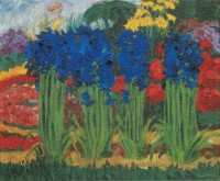 Emil Nolde, Flower Garden (O), 1922 © Nolde Stiftung Seebüll