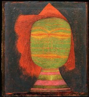 PAUL KLEE Schauspieler=Maske [Masque=comédien], 1924 Huile sur toile sur carton cloué sur bois, 36,7 x 33,8 cm The Museum of Modern Art, New York The Sidney and Harriet Janis Collection © 2016. Digital Image, The Museum of Modern Art, New York/Scala, Florence