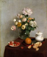 Henri Fantin-Latour Fleurs d’été et fruits 1866 huile sur toile ; 73 x 59,7 cm Etats-Unis, The Toledo Museum of Art © The Toledo Museum of Art