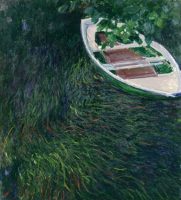 Claude Monet, La Barque, 1887. Huile sur toile, 146 x 133 cm. Paris, Musée Marmottan Monet © The Bridgeman Art Library 